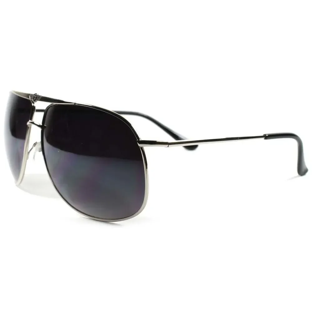 Silver Frame Fashion Classic Stylish Hot Mens Womens Best Aviation Sunglasses